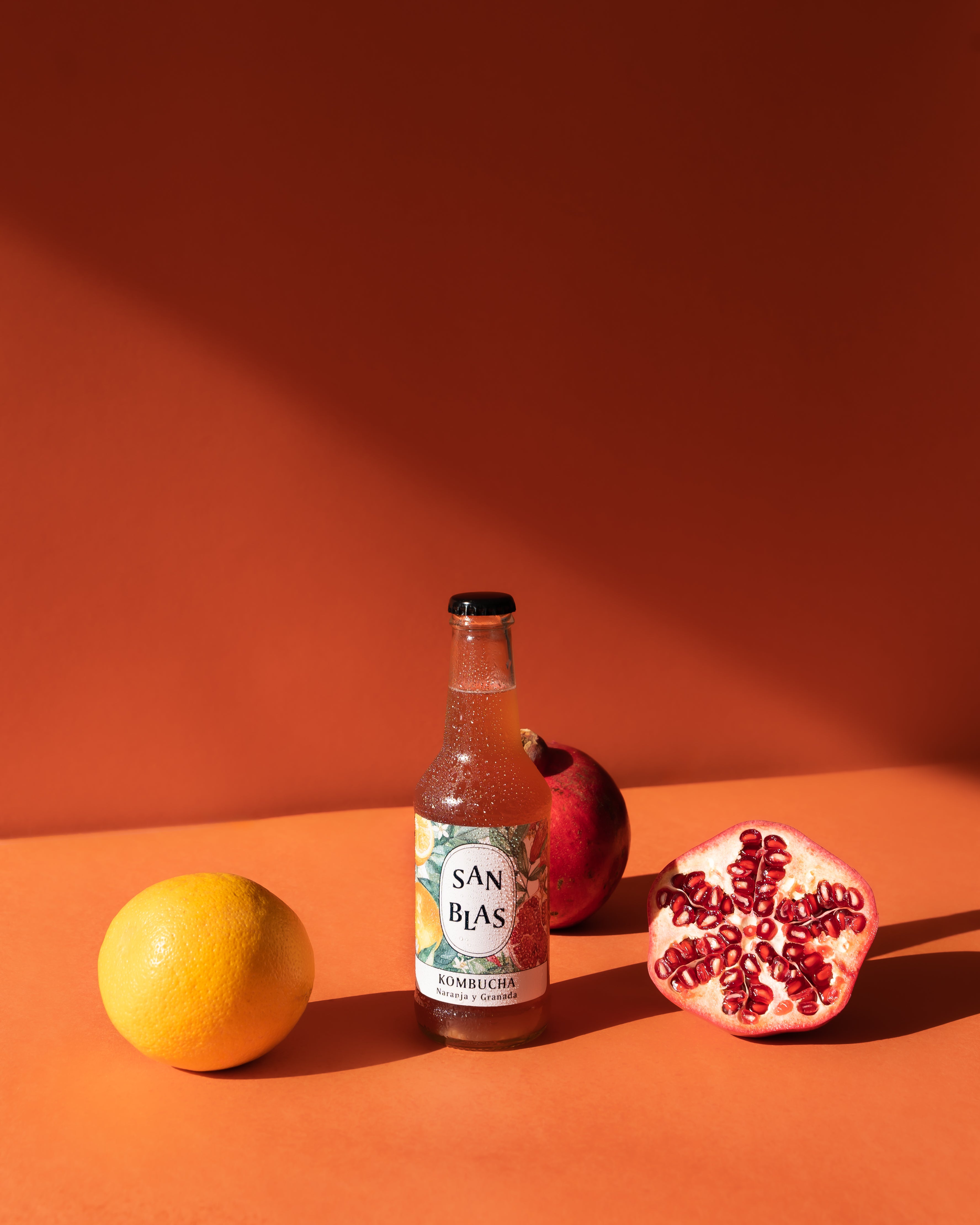 Orange and Pomegranate