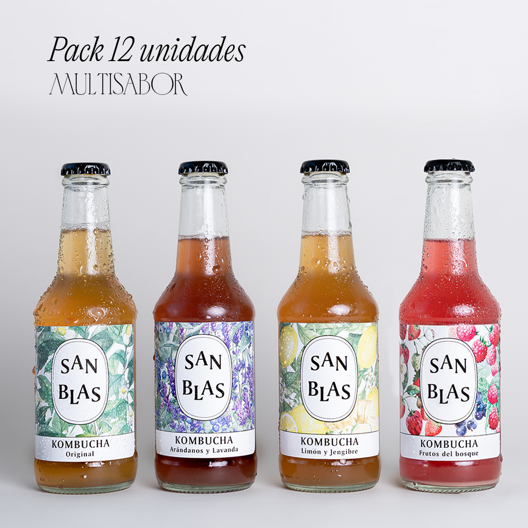 Pack 4 sabores x 12unid.