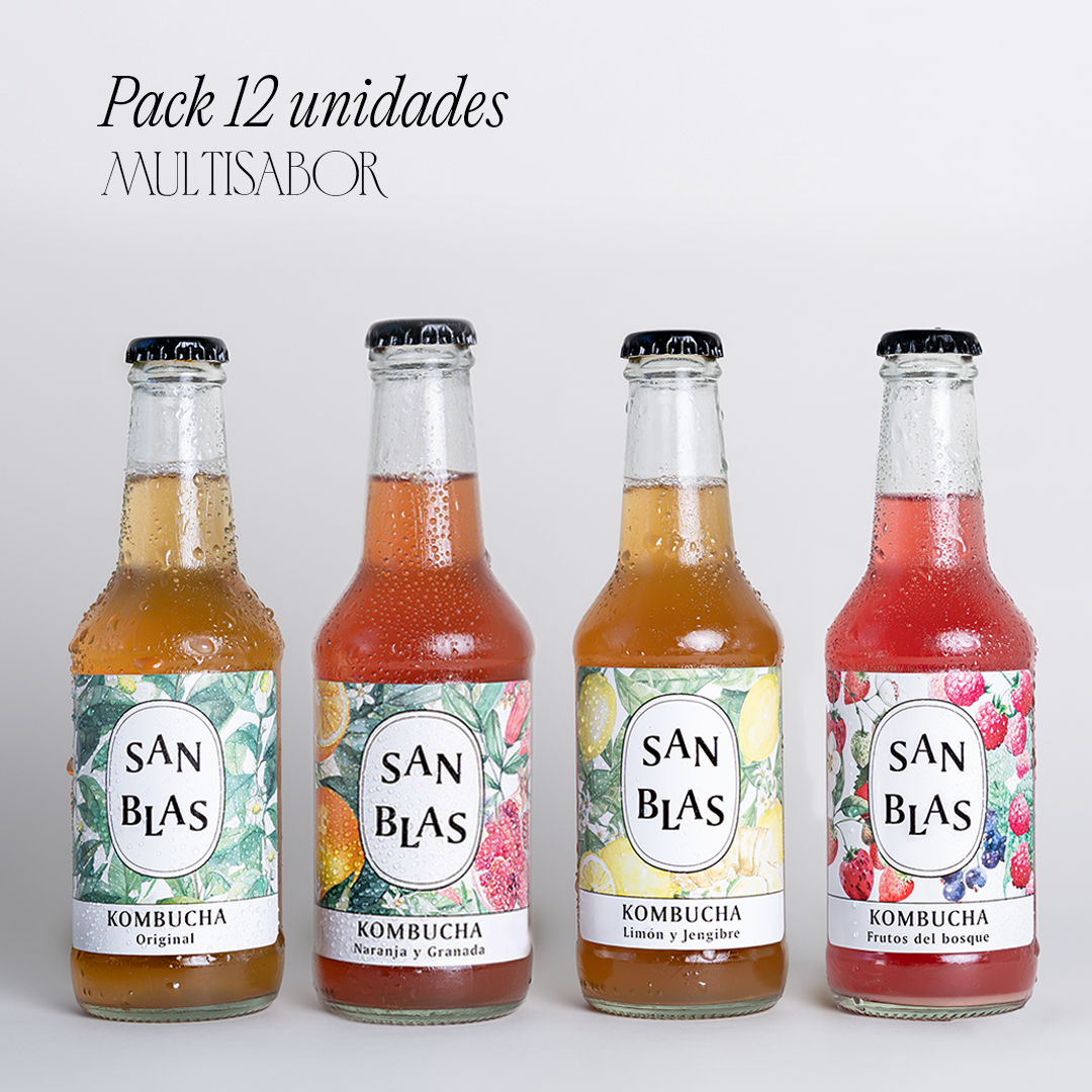 Pack 4 sabores x 12unid.