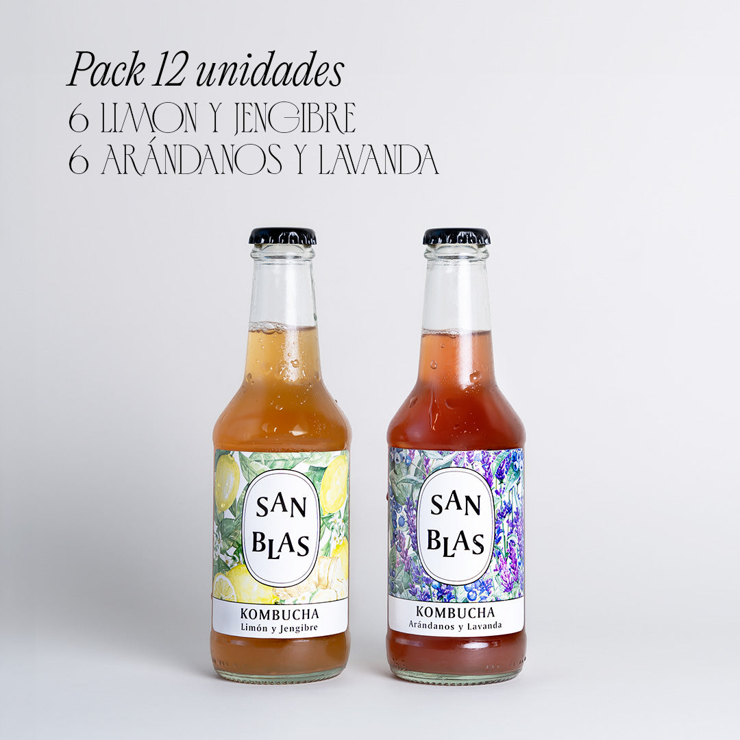 Pack Limón y Jengibre + Arándanos y Lavanda