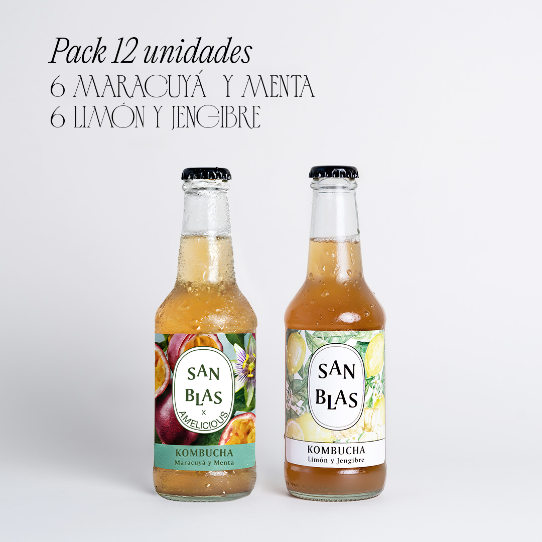 Pack Limona i Gingebre + Maracujà i Menta