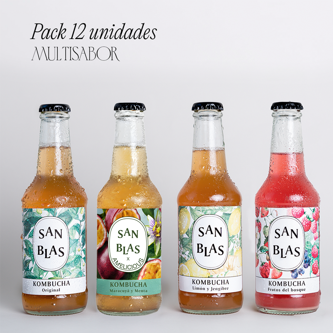 Pack 4 sabores x 12unid.